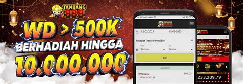 Tambang888 Situs Resmi, Pertama yang memberikan Bonus WD!.